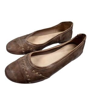 Bed Stu Tan Leather Loafers